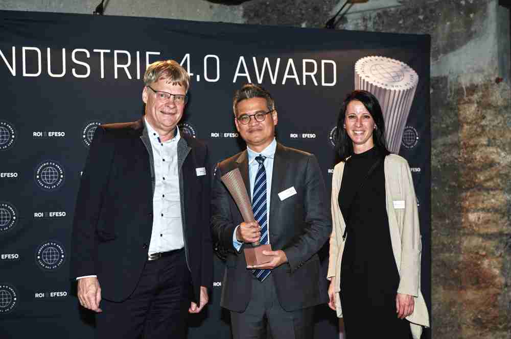 菠菜论坛光电数位转型成效亮眼，，，，获德国ROI-EFESO工业4.0大奖肯定