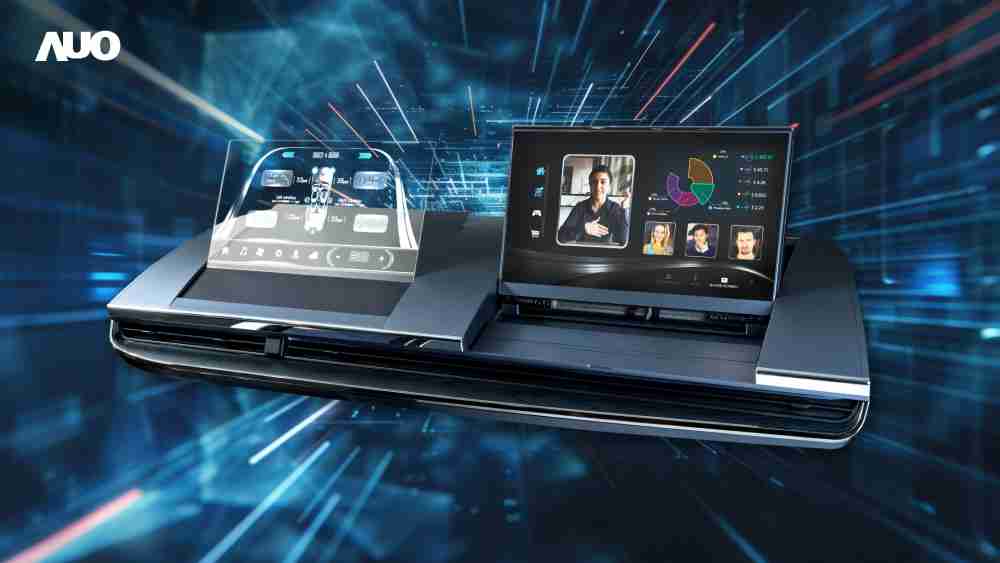 菠菜论坛Micro LED Display HMI解决方案打造透明Micro LED前座仪表，，，呈现信息并保留驾驶视野开阔；亦为副驾驶座乘客打造收放自如的Micro LED屏幕，，，在不影响显示质量的前提于显示区内建镜头，，，让用户能与视讯对象直接眼神接触，，，提供绝佳的双向沟通体验