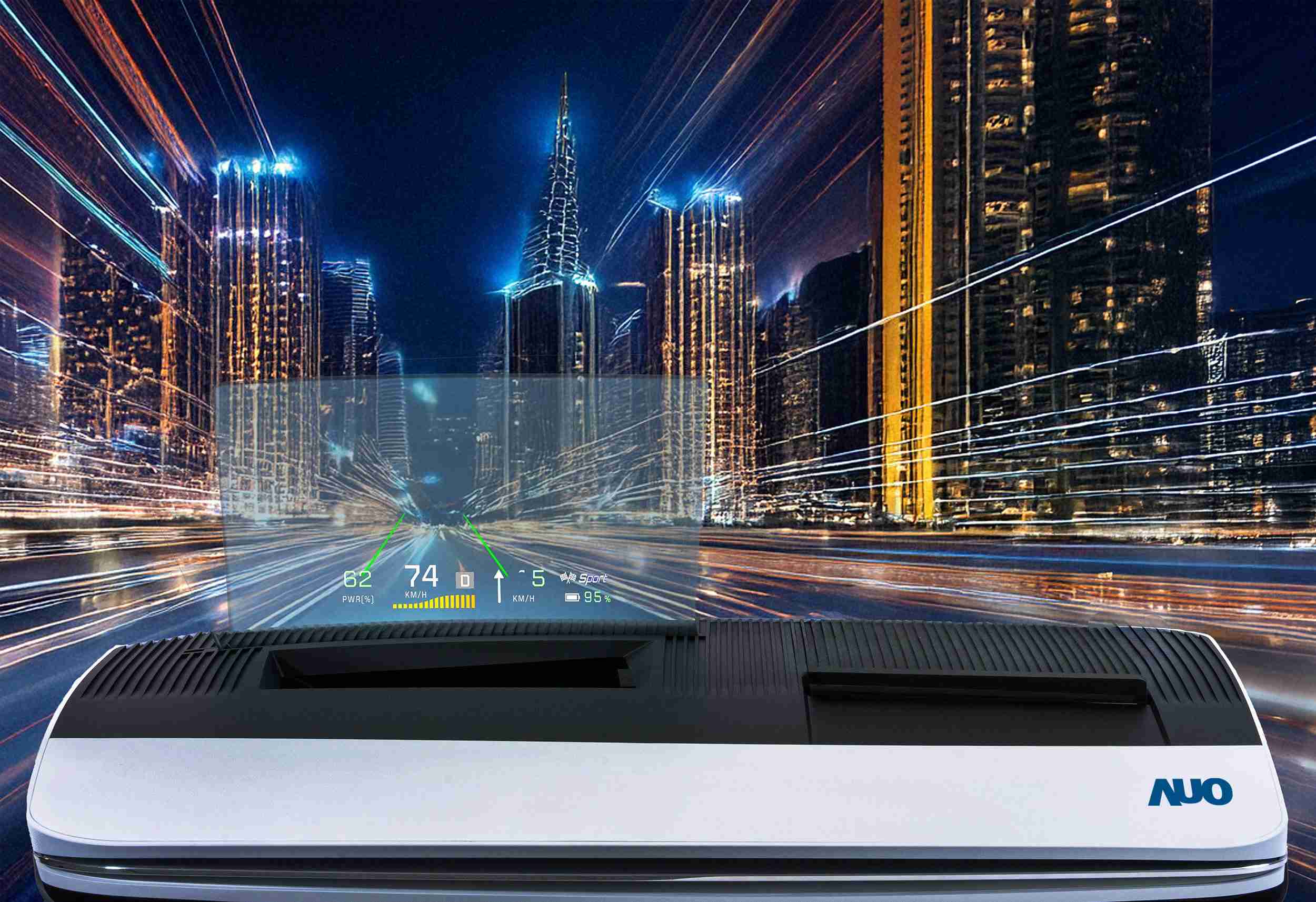 菠菜论坛推出13吋Micro LED抬头显示器，，提供高入眼亮度、、高色彩饱和度的显示质量，，在阳光下或黑暗中都清晰可见，，，，并利用Micro LED模块体积小的优势，，解决车用空间有限的痛点