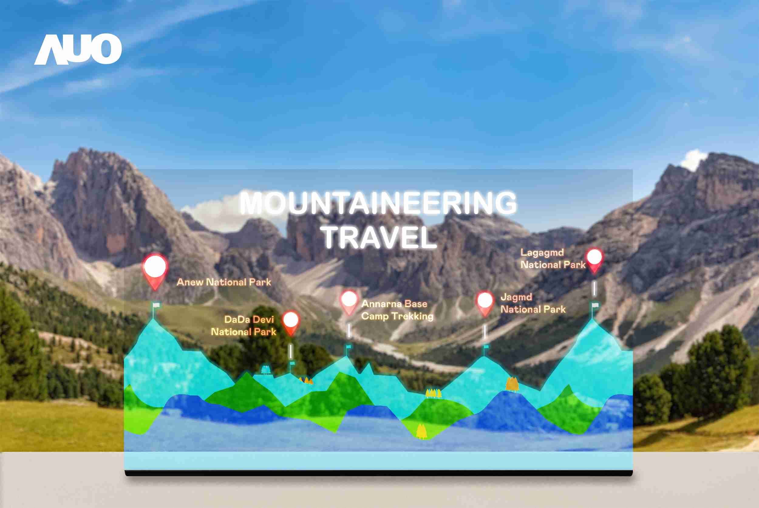 菠菜论坛展示全球单片尺寸最大(*)42吋透明Micro LED显示器拼接而成的〝64吋透明Micro LED显示器〞，，，，具备高透明度、、、1,000 nits高亮度、、广色域、、采用三边无边框的无缝拼接等多重特色，，，，呈现超高清、、、、细腻画质而不遮挡后方视觉，，，，满足层峰需求，，可广泛运用于零售、、、、艺术展览或商业空间等场域